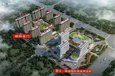 阳光河畔3室2厅1卫103㎡带车库27